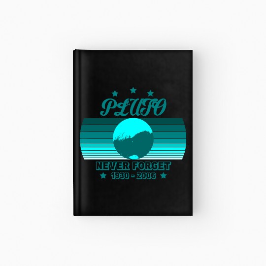 Pluto Never Forget Hardcover Journal