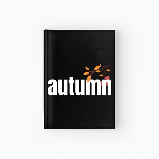 Autumn Tree Orange Fall Leaves The Season Hardcover Journal