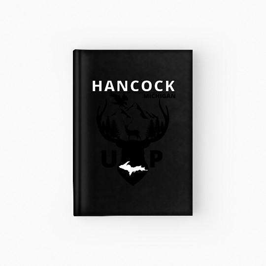 Hancock Michigan Upper Peninsula Hardcover Journal