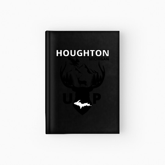 Houghton Michigan Upper Peninsula Hardcover Journal