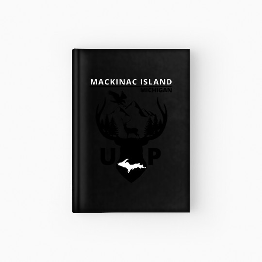 Mackinac Island Michigan Upper Peninsula Hardcover Journal