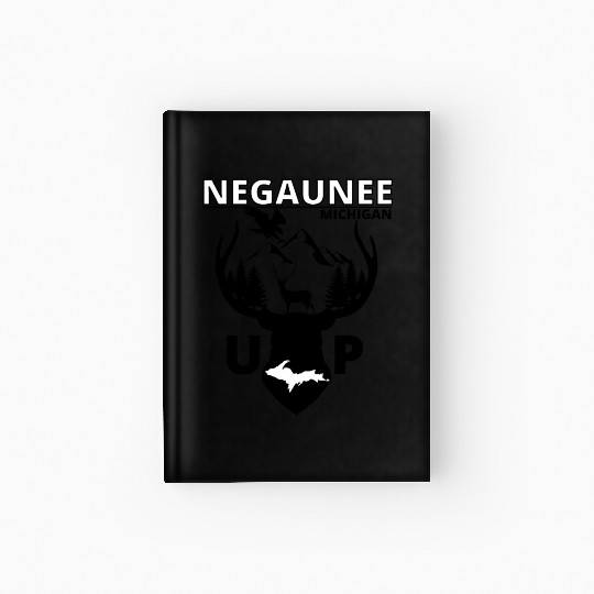 Negaunee Michigan Upper Peninsula Hardcover Journal