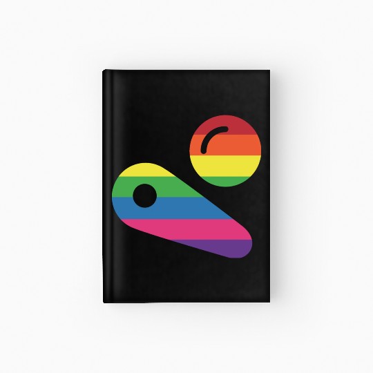 Pinball LGBT Player Hardcover Journal