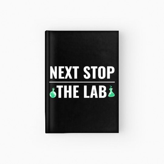 Chemistry Science Chemist Funny Laboratory Lab Hardcover Journal