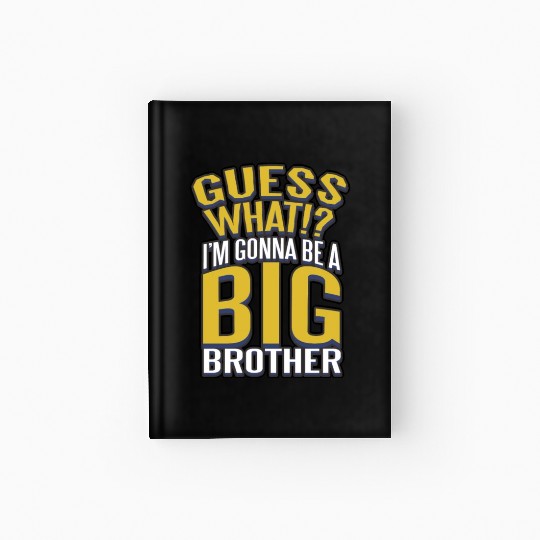 Big Brother Finally Novelty Design For Boys & Hardcover Journal