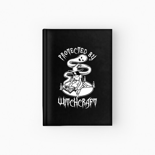 Protected By Witchcraft Hardcover Journal