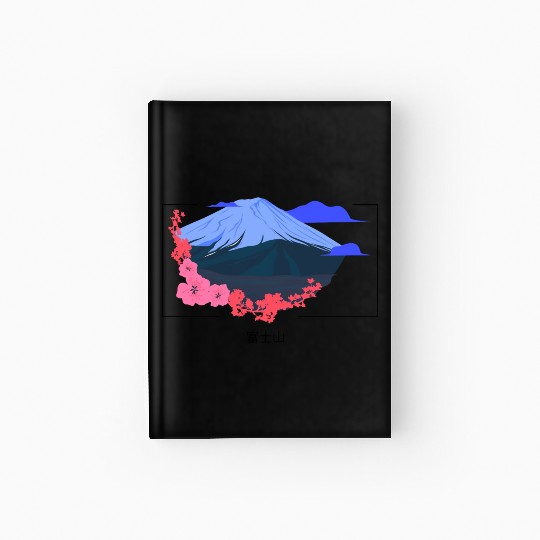 Mount Fuji Hardcover Journal