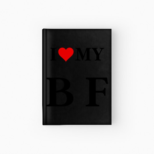 I Love My Boyfriend Classic Hardcover Journal I