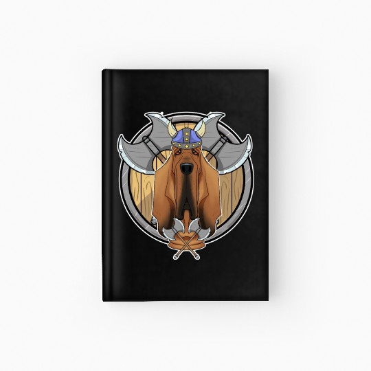 Bloodhound I Valhalla I Viking Hardcover Journal