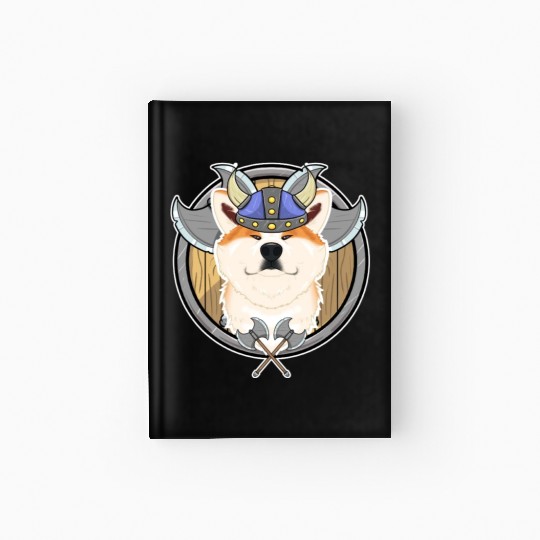 Akita Inu I Valhalla I Viking Hardcover Journal