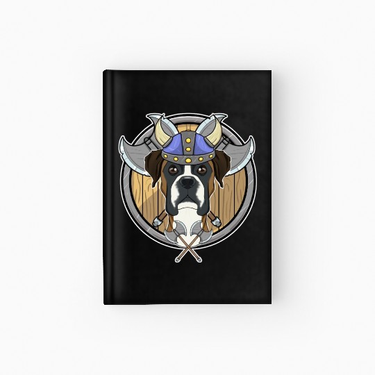 Boxer I Valhalla I Viking Hardcover Journal