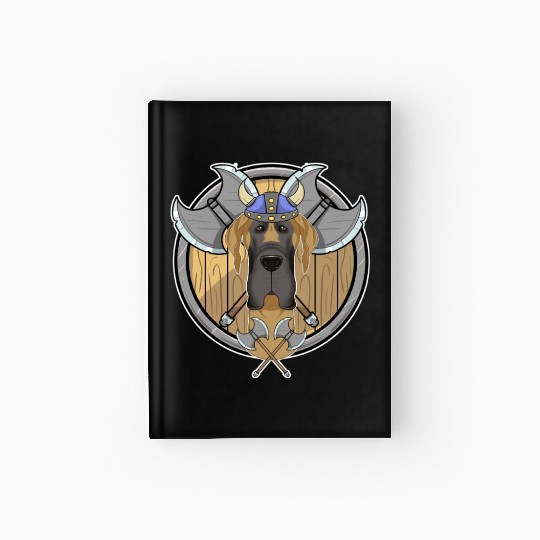 Great Dane I Valhalla I Viking Hardcover Journal