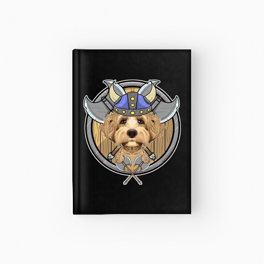 Labaradoodle I Valhalla I Viking Hardcover Journal