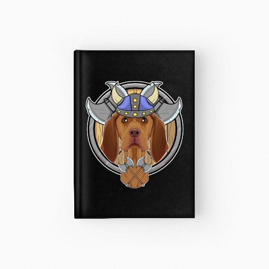 Vizsla I Valhalla I Viking Hardcover Journal