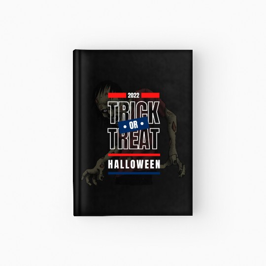 Happy Halloween Design Trick or Treat Hardcover Journal