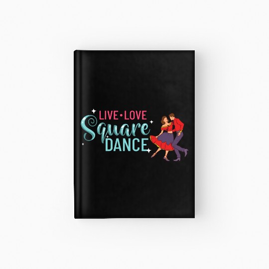 Square Dance Music Caller Lessons Dancer Hardcover Journal