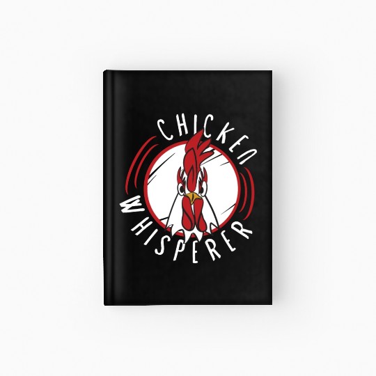 Chicken Farmer Gift Funny Chickens Country Farm Hardcover Journal