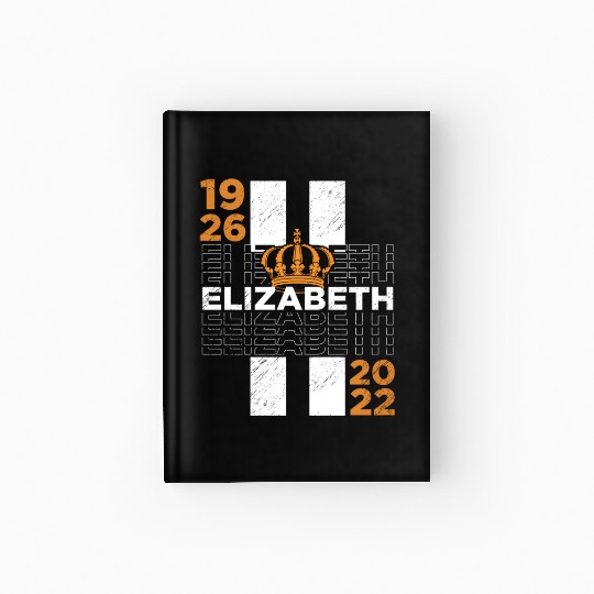 United Kingdom Monarch Her Majesty Queen Elizabeth Hardcover Journal