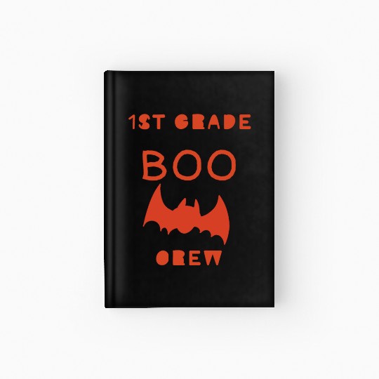 1st grade boo bat crew Hardcover Journal