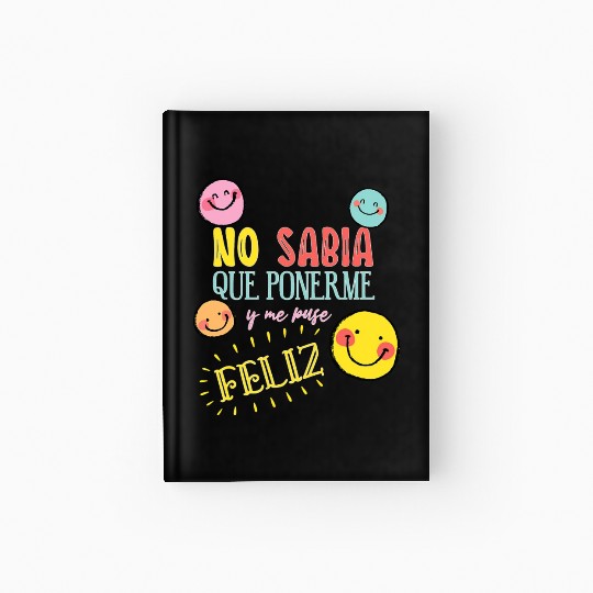 Funny Spanish Teacher Maestra Hardcover Journal