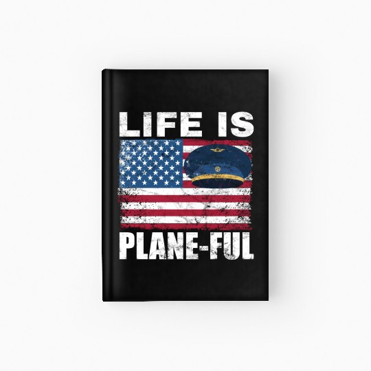 Airline Pilot Aviation Themed Pun For a Corporate Hardcover Journal