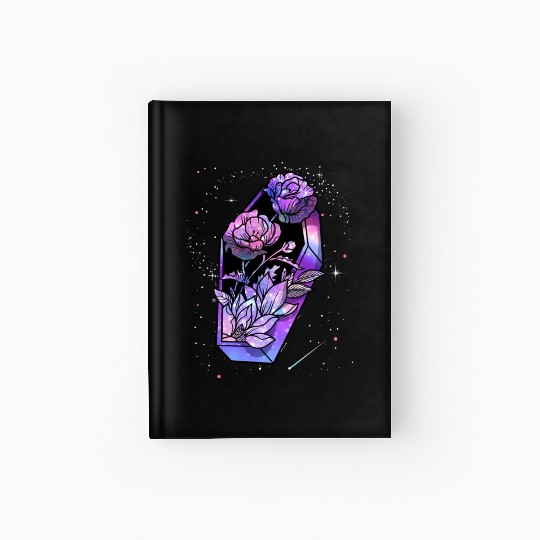 Coffin of Roses Hardcover Journal