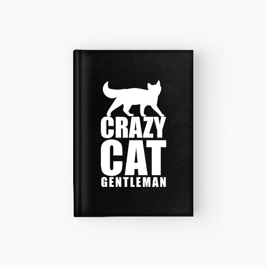 Crazy Cat Hardcover Journal