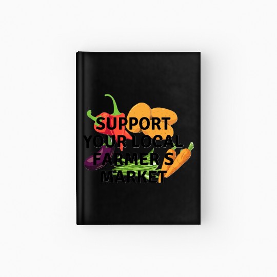 farmers market Hardcover Journal