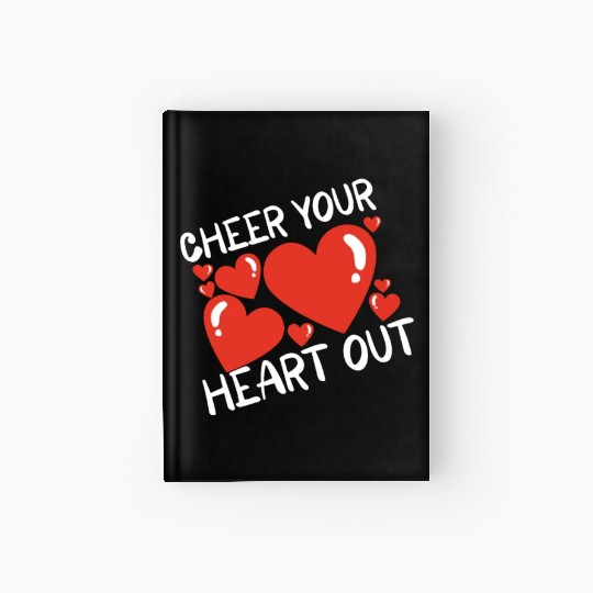 Cheerleading Cheerleader Girl Cheerleading Girl Hardcover Journal