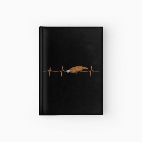 Platypus Heartbeat Hardcover Journal