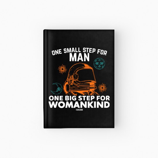 Science Astronaut Moon Sun Hardcover Journal
