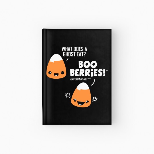 Corny Candy Corn Joke Hardcover Journal