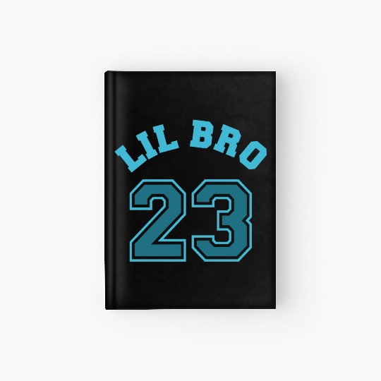 Lil Bro 2023 Little Brother Baby Family Birth Boy Hardcover Journal