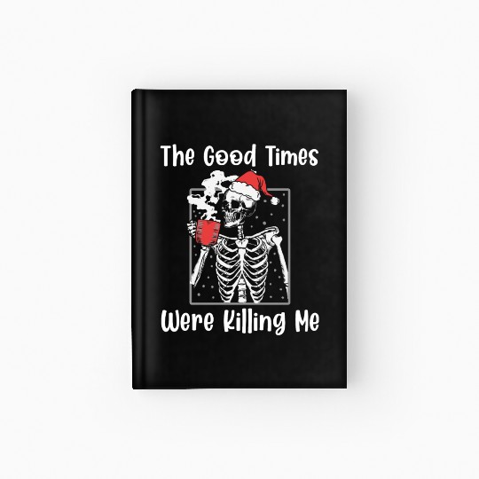 The Good Times Sobriety Anniversary Recovery Sober Hardcover Journal