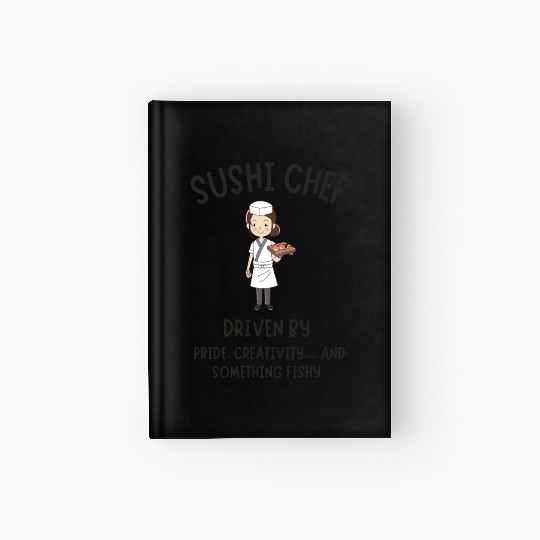 SUSHI CHEF 22 Hardcover Journal