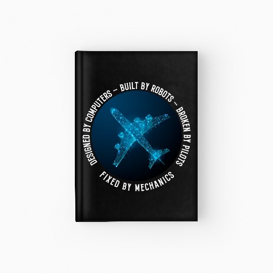 Aviation Mechanic Aircraft Engineer Technician T S Hardcover Journal