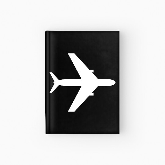 Pilot Aviation Airplanes Flying Airline Hardcover Journal