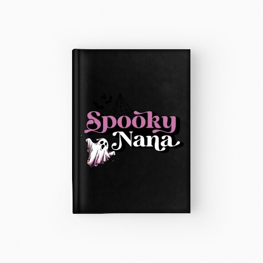 Cute Spooky Auntie Halloween Aunt Hardcover Journal