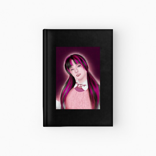 Yeji Itzy Draculaura Monster High Hardcover Journal