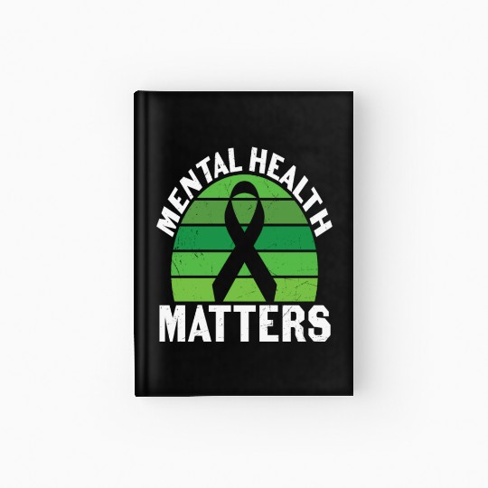 It's Okay Not To Be Okay Mental Health Awareness Hardcover Journal
