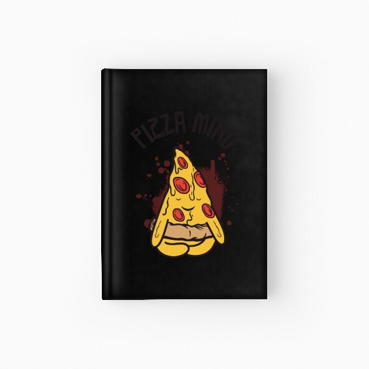 Serenity Pizza Meditation Yoga Pizza Lover Yoga Hardcover Journal