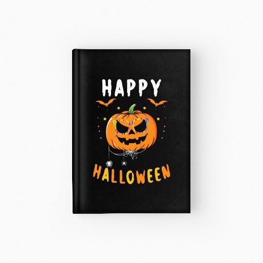 Trick Or Treat Happy Pumpkin Halloween 2022 Hardcover Journal