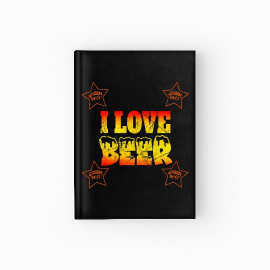 I love beer national beer lovers day Hardcover Journal
