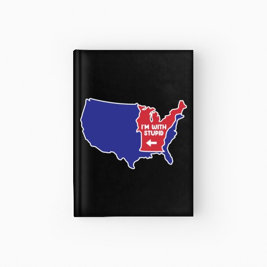 Vermont State US Design for patriotic Vermonters Hardcover Journal