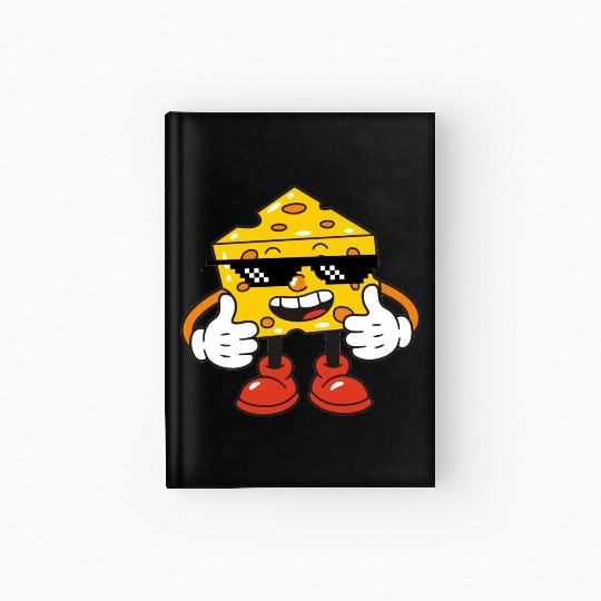 thug life cheese Hardcover Journal
