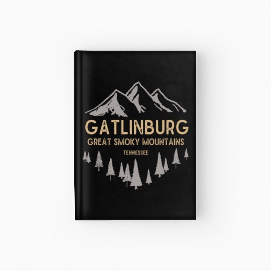 Gatlinburg Tennessee Great Smoky Mountains Vintage Hardcover Journal
