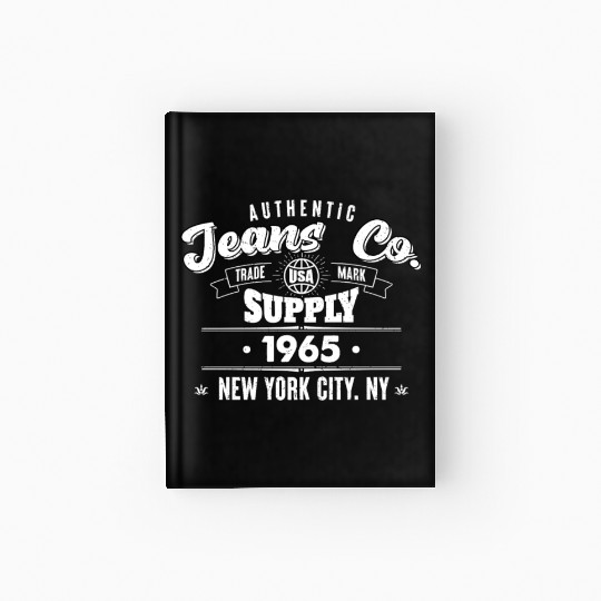 New York City Born In 1965 Vintage Birthday Hardcover Journal