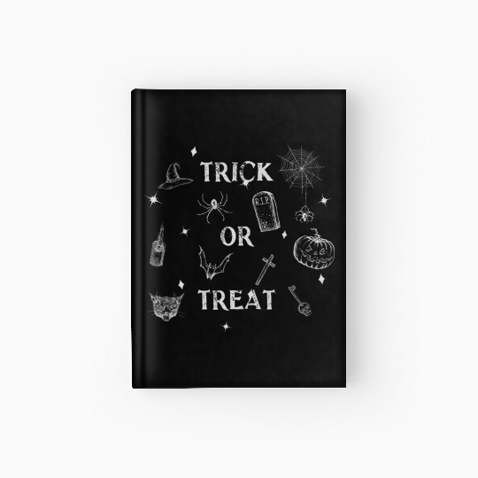 Trick or Treat Hardcover Journal