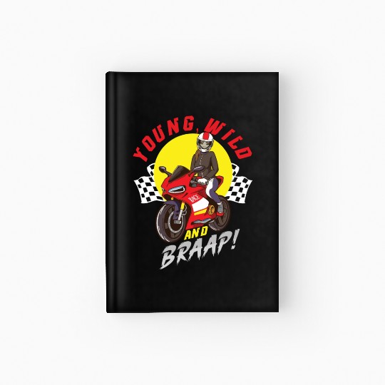 Dirt Bike Dirt Bike Riding Motocross Dirt Biking Hardcover Journal