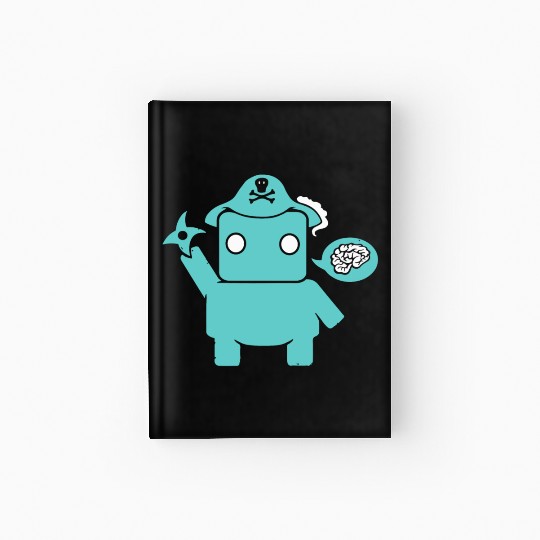 Ninja Pirate Robot Zombie Hardcover Journal